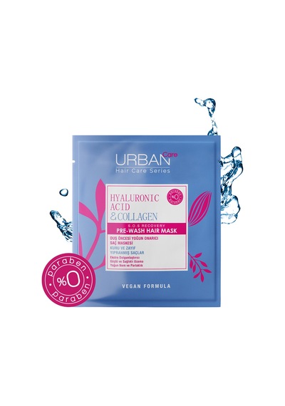 Urban Care Hyaluronic Acid ve Collagen Duş Öncesi Saç Bakım Maske 50 ML