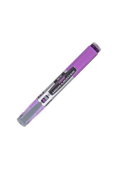 Serve Likit Fosforlu Kalem Pastel Lavanta Çok Renkli