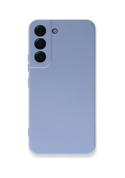 Samsung Galaxy Uyumlu Galaxy S23 Kılıf Nano İçi Kadife Silikon - Lila 1