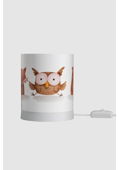 Kids Çocuk Bebek Odası Abajur - Renkli Figürlü Tasarımlı Gece Lambası - Sevimli Dekoratif Çocuk Odası Abajur Fox & Owl Fox & Owl Kids Çocuk Bebek Odası Abajur - Renkli Figürlü Tasarımlı Gece Lambası - Sevimli Dekoratif Çocuk Odası Abajur Fox & Owl Fox & Owl