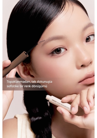 Peripera Speedy Skinny Browcara 01 Cool Gray