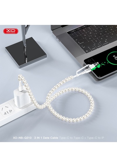 Özel Tasarım Xo Nb-q310 Pearl Series 3'ü 1 Arada 1 Metre 60w 27w Boncuklu Kablosu Stil Aksesuar