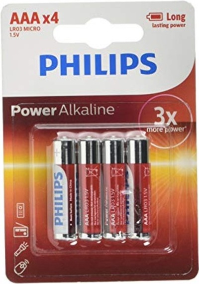 Philips Power Alkaline Aaa İnce Kalem Pil 4 Adet