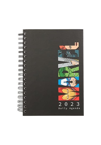 Marvel Ajanda Siyah 2023 Lisanslı Limited Edition Genel