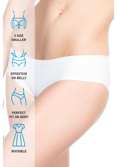 Beyaz Mı Emay 2818 Slip Külot Lazer Korse Beyaz