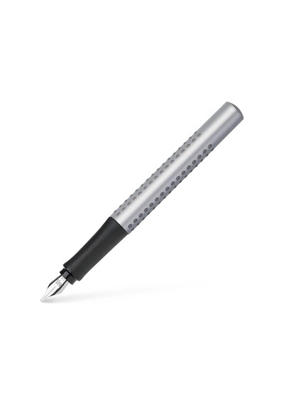 Faber-castell Grip 2011 Dolma Kalem Kaligrafi Set Gümüş Çok Renkli