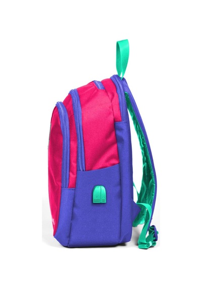 Coral High Sport Neon Mercan Lavanta Beş Bölmeli Usb Şarjlı Kulak