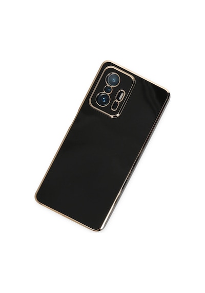 Newface - 5 - Xiaomi Mi 11t Pro Kılıf Volet Silikon - Csmo-tex - - Siyah Sıyah