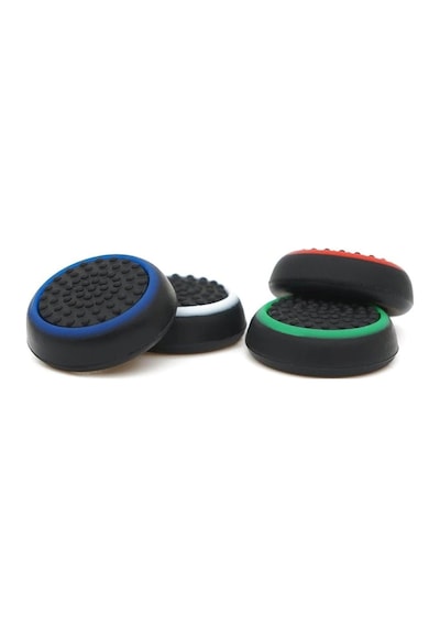 Noktalı Xbox One S/one X/xbox E/xbox 360 Analog Koruyucu Silikon Pad Siyah Beyaz