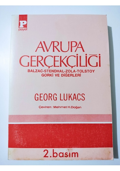 Avrupa Gerçekçiliği Balzac-Stendhal-Zola-Tolstoy-Gorki-Diğerleri