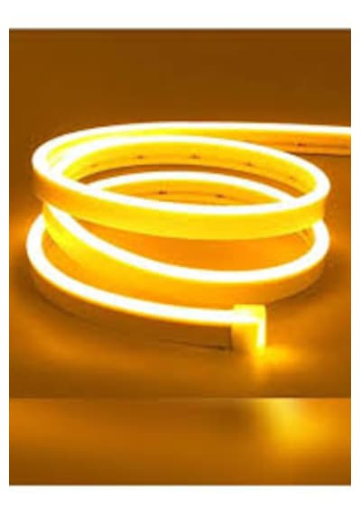 Mutfak Tezgah Arası Neon Led 12 V Amber Renk 1 Mt Trafolu Kablolu
