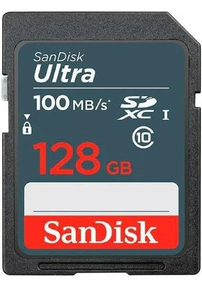 Sandisk Ultra Sdsdunr-128g-gn3ın Class 10 Uhs-ı U1 128 Gb Hafıza