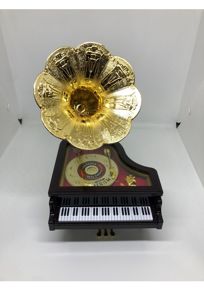 Lebron Gramafonlu Piano Müzik Kutusu
