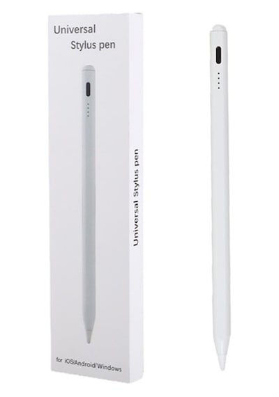 Universal Tablet Kalemi Apple Uyumlu iOS Android Windows Uyumlu Beyaz