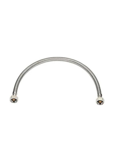 3-8 3-8 Paslanmaz Klozet Bağlantı Flex Hortum 50 Cm Dişi-Dişi