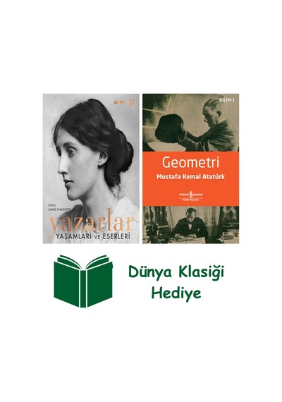 Yazarlar - Yaşamları Ve Eserleri Ciltli + Geometri + Dünya Klasiği Hediye