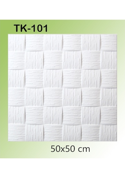 Desenli Dekoratif Stropiyer Tavan Kaplama Paneli - 4 Adet / 1 M2