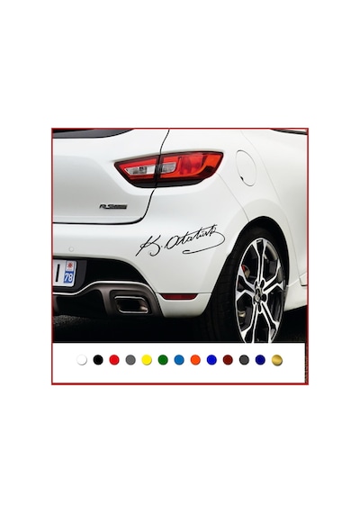 Atatürk Imzası Sticker Atatürk Sticker Atatürk Oto Sticker (365429457)