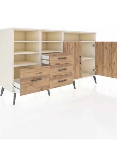 Kronos Konsol 7 Raflı 4 Çekmeceli 2 Kapaklı 176x59x99 Aytaşı-çam Atlas Çam - Aytası Kronos Konsol 7 Raflı 4 Çekmeceli 2 Kapaklı 176x59x99 Aytaşı-çam Atlas Çam - Aytası