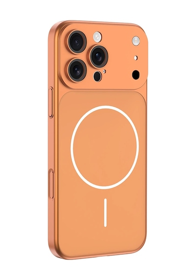 Apple Uyumlu iPhone 15 Pro Max Kılıf Zore M-safe Şarj Özellikli Kamera Korumalı Spark Kapak
