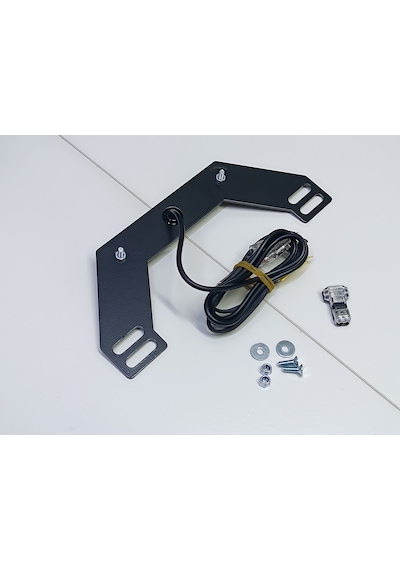Mikron Devre M6 - Plakalık Altı 18 Modlu Led Lamba Metal Braketli Kolay Bağlantı Konnektörlü F1 Stop Çakar Seçenekler