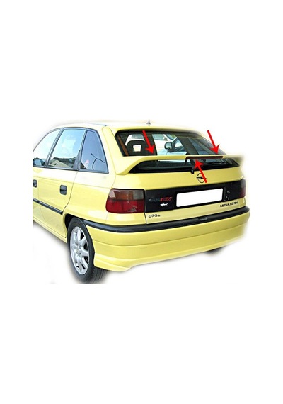 Opel Astra F HB Spoiler Camaltı (Işıklı) Fiber 1991-2002