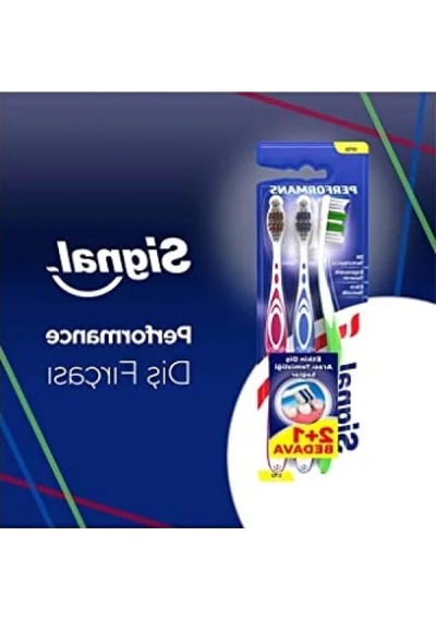 Orta Sertlikte Diş Fırçası, 2+1 Set