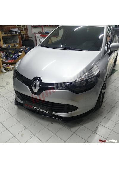 Renault Clio 4 Ön Tampon Lip'ii Parlak Siyah
