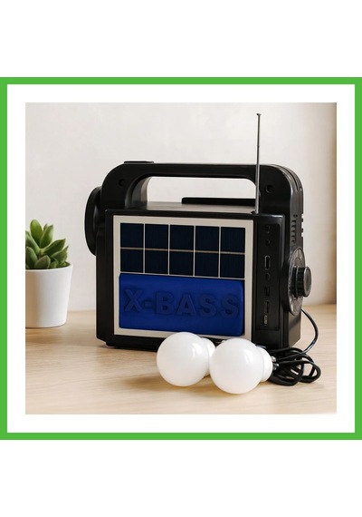 Vaveni Solar 3'ü 1 Arada El Feneri Radyo Mp3 Bluetooth Powerbank Arz