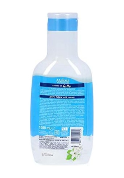 Malizia Duş Jeli Süt Kreması 1000 Ml Açık Mavi