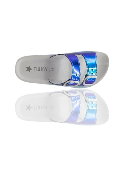 Twigy Lena Kadın Terlik Turkuaz 36/40 WSS0902 Mavi