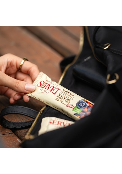 Servet Şekeri Meyveden Badem Krokan Bar 20g 6'lı Paket