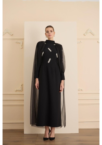 Senna Vanessa Dress Siyah Siyah