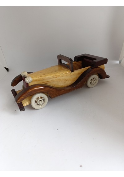 Ahşap Nostaljik Araba / Büyük Boy Ahşap Araba Mdl1004