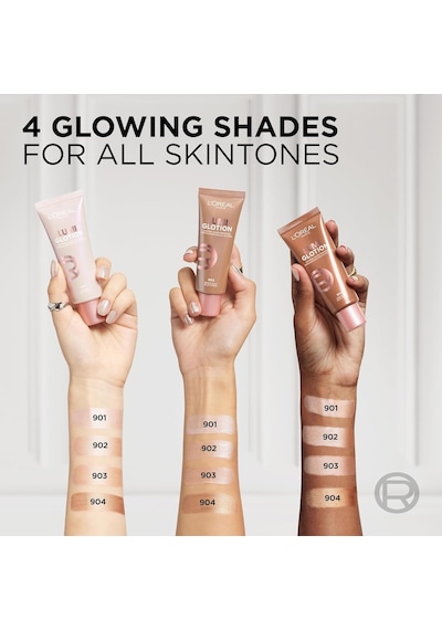 L'oreal Paris Glotion All-ın-one Doğal Işıltı Aydınlatıcı Losyon - 901 Fair Glow Diğer