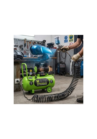 50 Litre Sessiz Yağsız Hava Kompresörü, 1,2 Hp