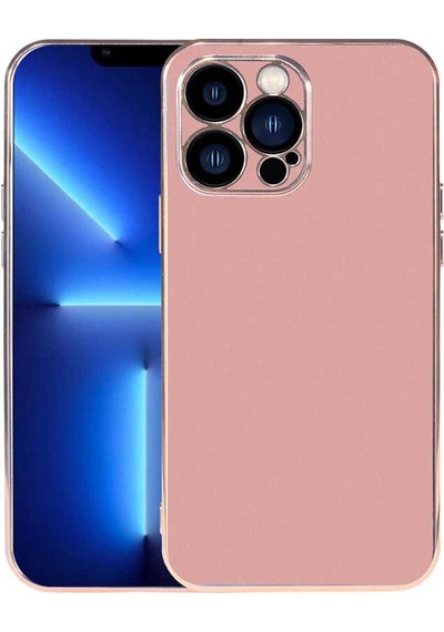 Apple Uyumlu iPhone 13 Pro Kılıf Zore Viyana Kapak Rose Gold