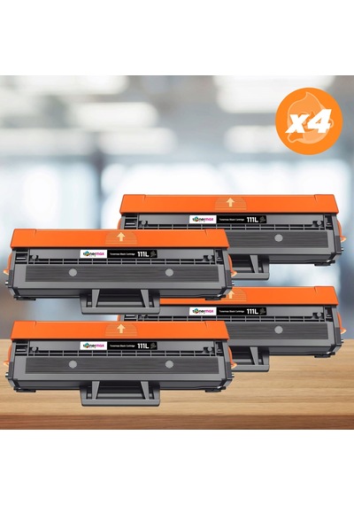 Samsung Mlt-d111l Uyumlu  Toner 4'lü Paket / Xpress M2020 / M2022 / M2070 Yüksek Kapasiteli
