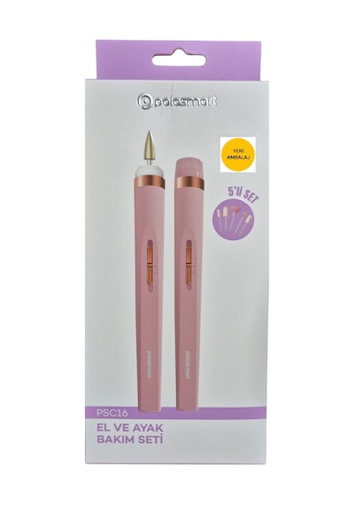 Polosmart Manikür & Pedikür Set Rose Gold Psc 16