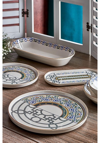 Neva N3159 Mentol Jülide 27 Prç Yemek Takımı