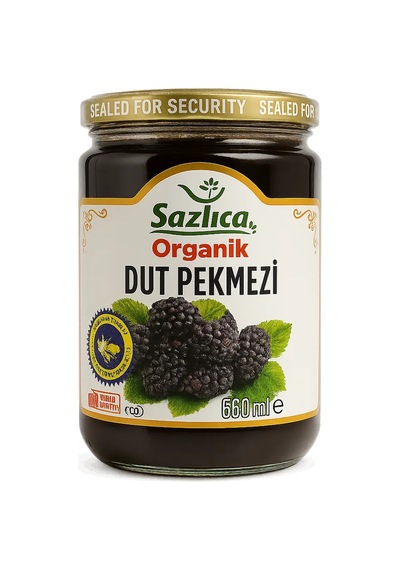 Sazlıca Organik Dut Pekmezi 500 G