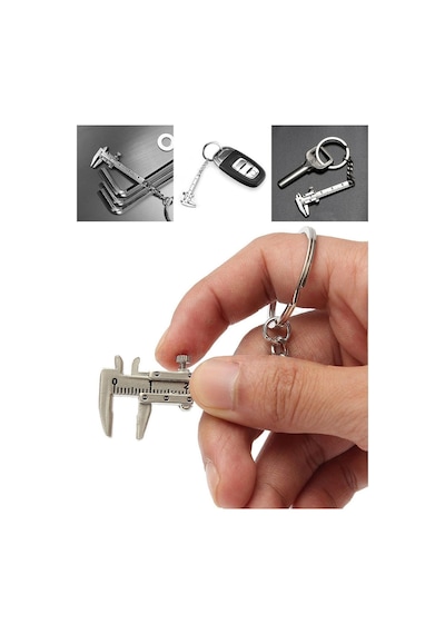 80Mm Plastik Kumpas Ve Metal Mini Anahtarlık Kumpas Seti