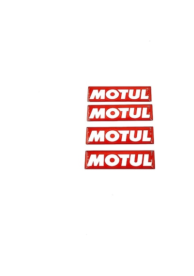 Motul 4'lu Damla Sticker - Motul Damla Sticker 4 Adet