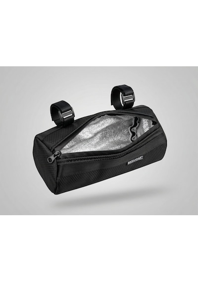 Bike And Art Elektrikli Bisiklet Gidon Termos Çantası Yalıtımlı Silindir Çanta 2.1l Hacim Su G Siyah