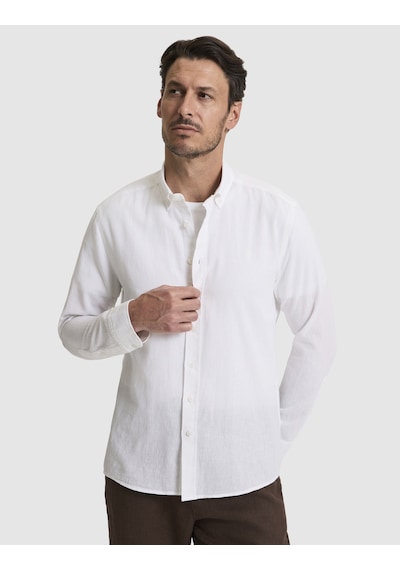 Pierre Cardin Erkek Beyaz Gömlek Desenli 50325356-vr013