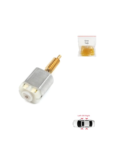 Kapı Kilit Dc Motor 57.20 Mm Renault Clio Dacia Sandero İçin