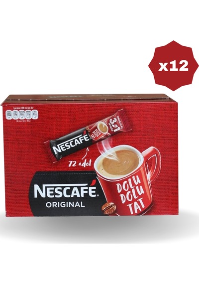 Nestle Nescafe 3n1 56'lı - 12 Adet Diğer