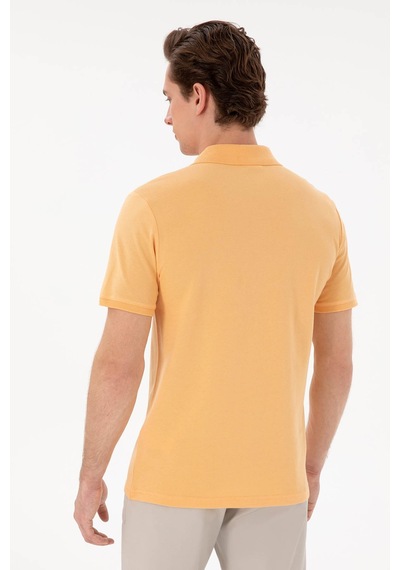 U.s. Polo Assn. Gtp04ıy025 Turuncu Erkek Polo Yaka T-shirt 2084151 Turuncu