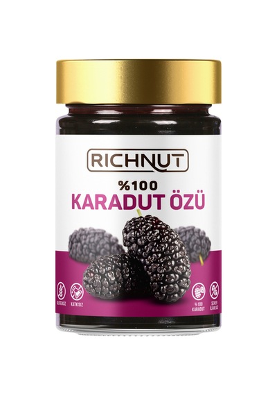 Taneli Karadut Özü Ve Saf Fıstık Ezmesi Paketi Diğer