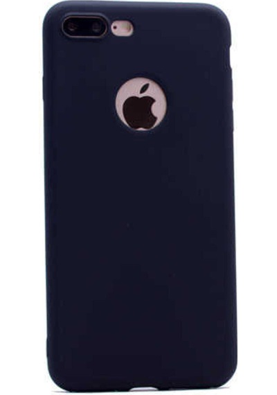 Apple Uyumlu iPhone 7 Plus Kılıf Zore Premier Silikon Kapak Siyah